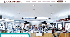 Desktop Screenshot of landmark.com.ph