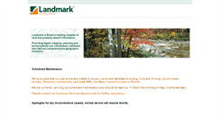 Desktop Screenshot of cms.landmark.co.uk