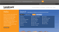 Desktop Screenshot of landmark.co.uk